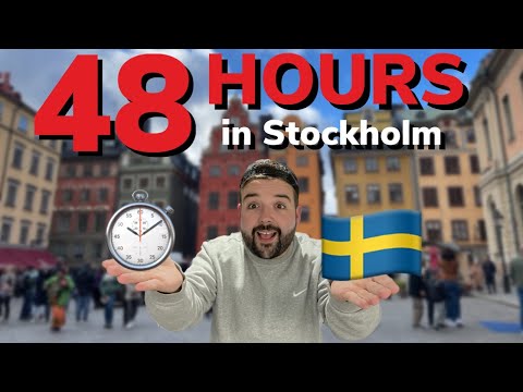 48 hours in Stockholm | Excellent European city break (Stockholm Vlog)