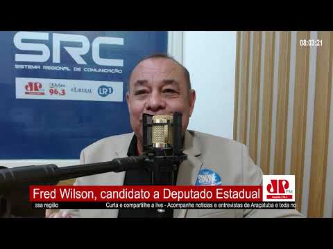 Fred Wilson, candidato a Deputado Estadual