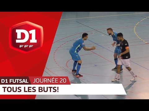 D1 Futsal, journée 20 : Tous les buts !