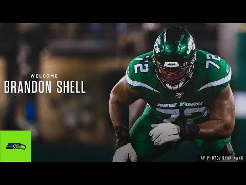 Brandon Shell Signs With Seattle Seahawks | Highlights