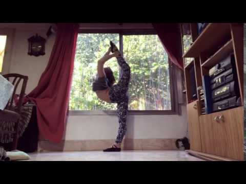 Contortion training- Developpe a la Second + Aguja
