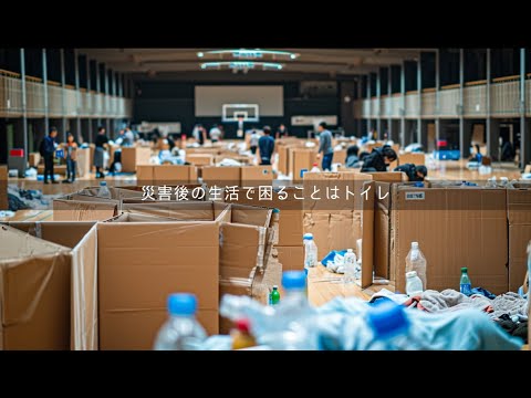 災害時の簡易・携帯トイレの使い方（徳島大学環境防災研究センター）
