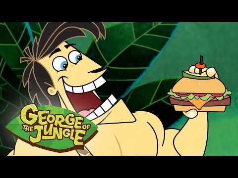 The Best Burger! | George Of The Jungle | Full Episode | Videos for Kids