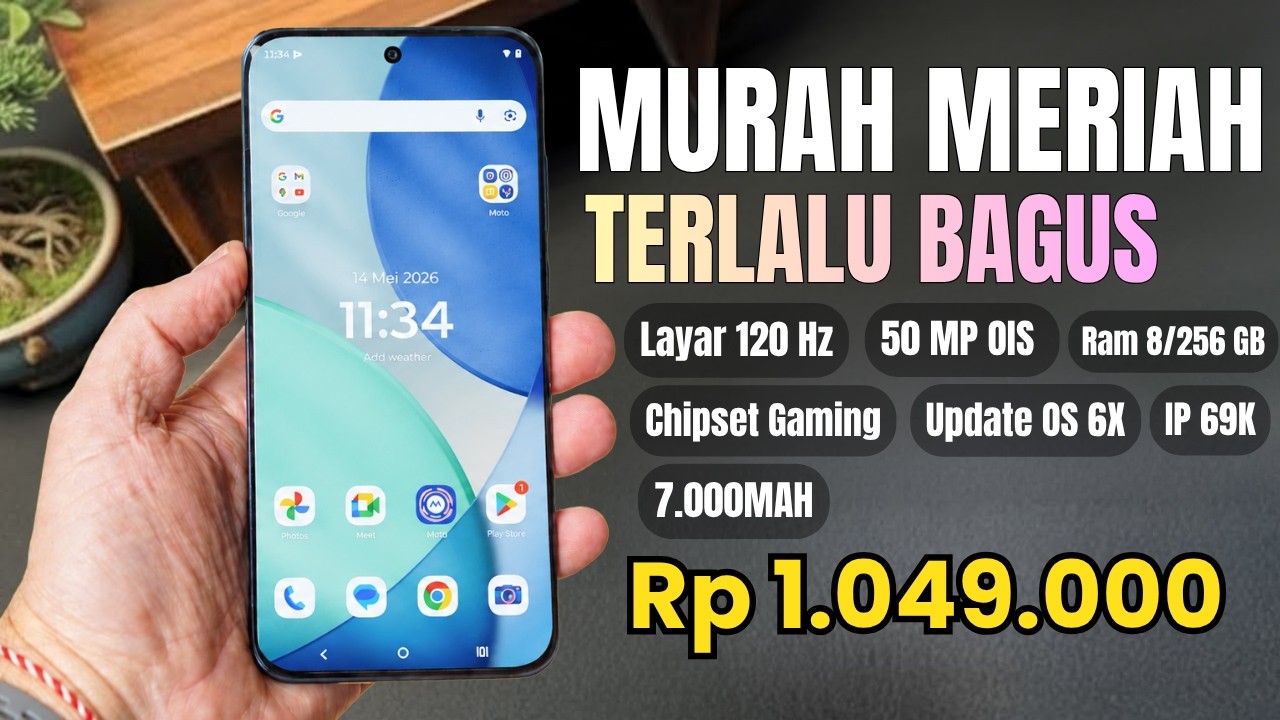 MURAH TAPI GAK MURAHAN‼️RAM 8/256 GB, 7000MAH - HP 1 JUTAAN KECIL TERBAIK DAN TERBARU 2026