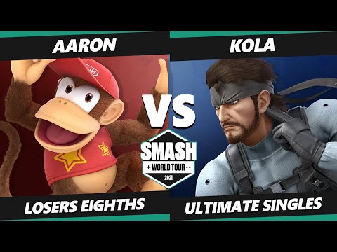 SWT NA Southeast Online Qualifier Match - Kola (Snake, Roy) Vs. Aaron (Diddy, ROB) SSBU Ultimate