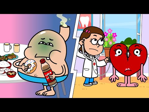 Eat Healthy - Broken Heart - Healthy Habits - Todlers - Preeschool - Learn English - Kids Songs