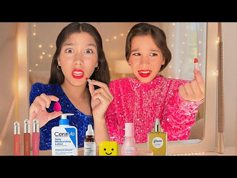 mini SIZE PREPPY MAKEUP & SKINCARE ROUTINE!