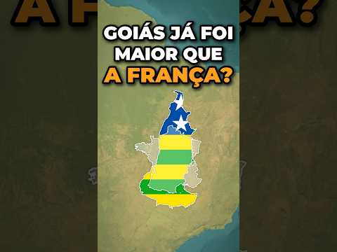 Por que Goiás encolheu tanto? 🗺️