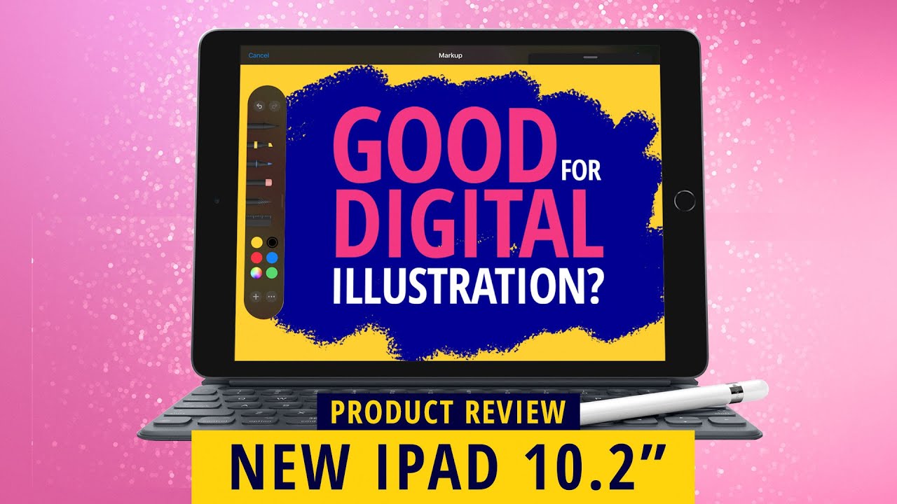 NEW APPLE IPAD 10.2 2019: Good For Digital Illustration? (An Artist's Review)