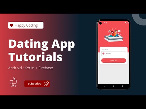 Dating app in Android Studio -  Create beautiful login screen in android studio with phone auth