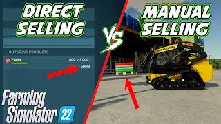Less Money For Selling Productions Direct ?? | Farming Simulator 22