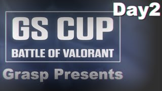 GCBV:Day2 《1/21 15:00~》GSCUP BATTLE OF VALORANT supported by ガチサプ※１分遅延あり
