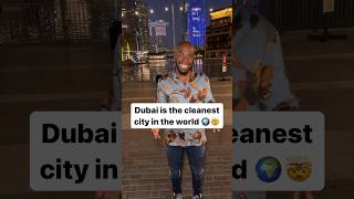 The Cleanest City In The World 🤯#travel #dubai