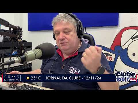 Jornal da Clube - 12/11/24 - Edição da Manhã