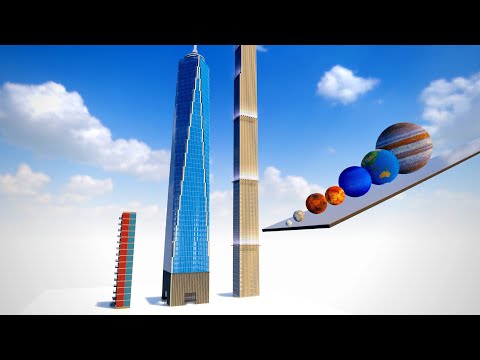 Big and Small Planets Vs Buildings #2 - Teardown