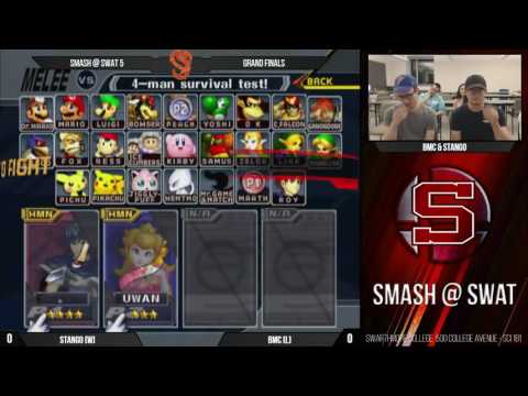 Smash @ Swat 5: Stango (Marth) vs BMC (Peach) - Grand Finals