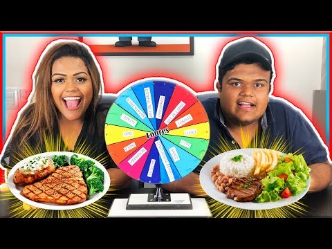 ROLETA MISTERIOSA DE COMIDA !!!