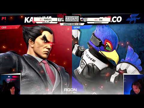 BrookLAN Brawls 49 - XZ | Darkblues (Kazuya) v. 12G | Gene (Falco) - Winners Round 3