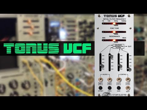 G-Storm Electro Tonus VCF Aluminum Eurorack ARP 2600 Filter Adaptation image 4