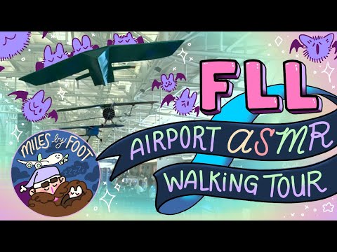 Fort Lauderdale International Airport (FLL) - Airport ASMR Walk