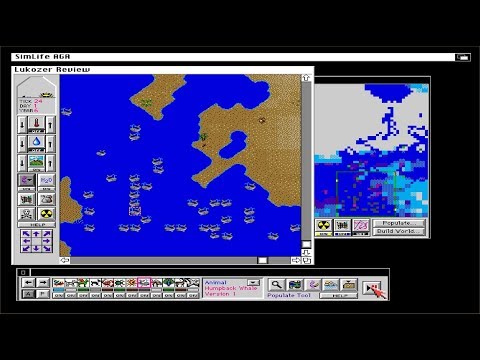 Lukozer Retro Game Review 442 - SimLife AGA - Commodore Amiga