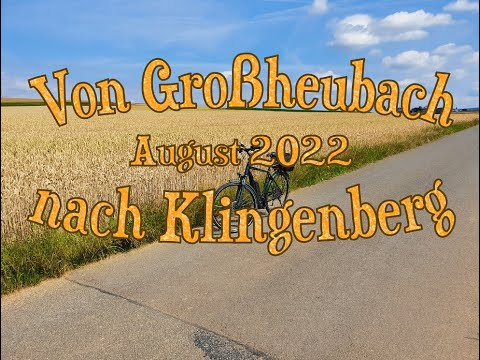 Radtour Großheubach ➡️ Klingenberg. 📷 DJI Osmo Pocket