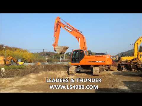 EDO11-9742 20011YEAR DX300LCA DOOSAN USED EXCAVATOR LEADERS CONSTRUCTION MACHINERY