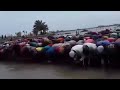 Good People Of Chembur Maharashtra Offering Salah Namaz During The Ongoing Landslides And Floods