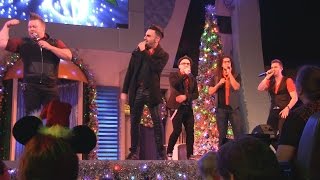 VoicePlay a cappella group performance at Mickey's Very Merry Christmas Party 2015