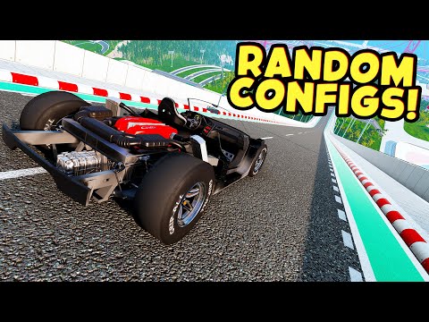 Which Randomly Generated Car Config Can Fly The Furthest On Car Jump Arena? PART 9 - BeamNG Drive