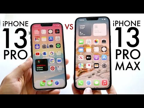 iPhone 13 Pro Max Vs iPhone 13 Pro In 2025! (Comparison) (Review)