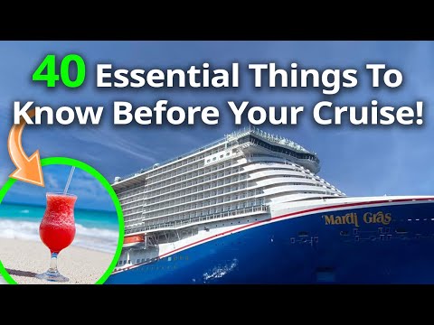The TOP 40 Cruise Tips & Tricks to know before your cruise!