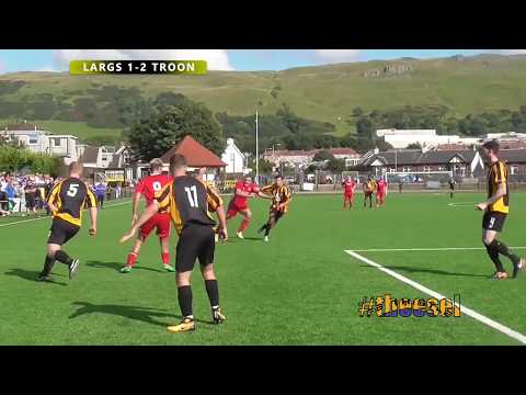 Largs Thistle 1-4 Troon - First Division, 2nd September 2017
