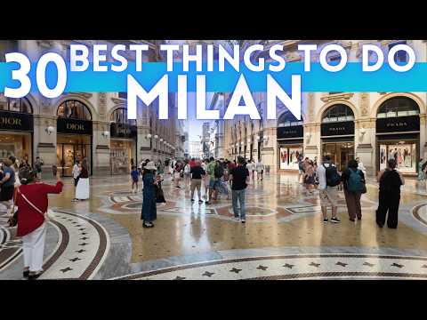 Best Things To Do in Milan Italy Travel Guide 2026 4K