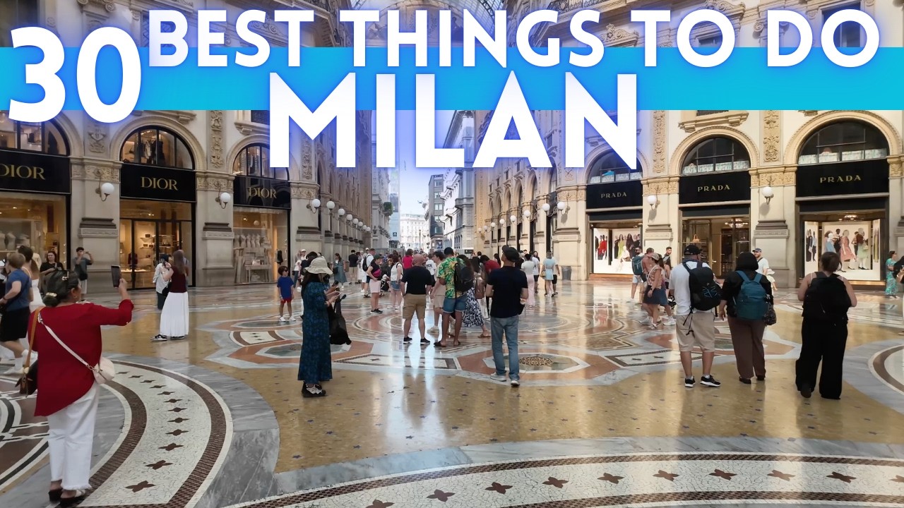 Best Things To Do in Milan Italy Travel Guide 2025 4K