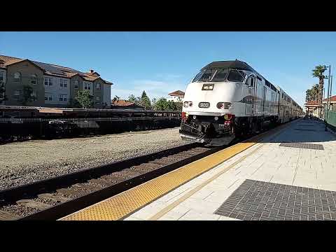 Metrolink Train 304 From Fontana To San Bernardino Downtown Mp36 900 02/08/2022