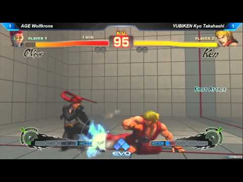 EVO2013　Top32ルーザーズ　AGE Wolfkroneヴァイパー) vs 吉祥寺ケン(ケン)