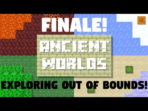 Exploring the Outside of the Map | Minecraft Ancient Worlds Adventure Map Finale |