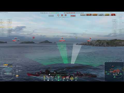 Harugumo IJN Destroyer | 7 Kills, 3k Base XP, Conf | World of Warships Replay