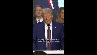 Trump named Time Magazine&#39;s Person of the Year 2024