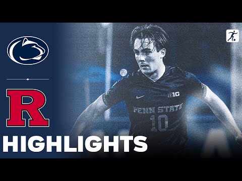 Penn State vs Rutgers | NCAA College Soccer | Highlights - October 07, 2024