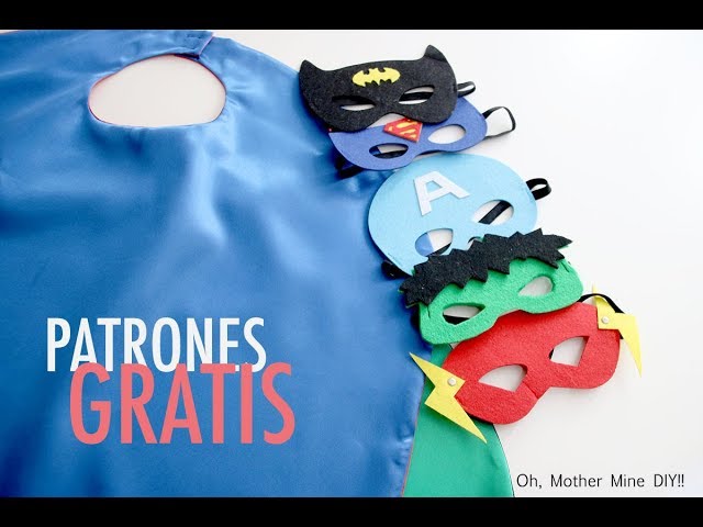 Vídeo relacionado con AYBUY Capas Superheroes para Niños, 3 Capa y 6 Máscaras, Disfraz Superheroe Navidad Halloween Ideas Kit de Cosplay de Diseño de Fiesta para Niñas
