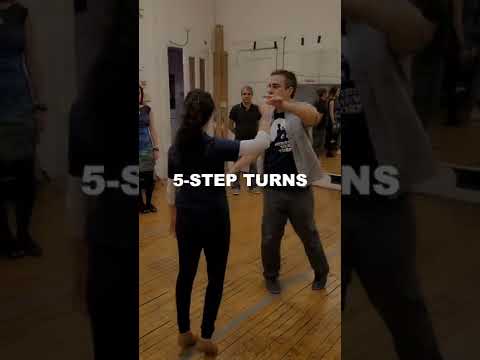 Forro turns in 5 steps