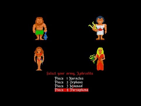 Powerplay: The Game of the Gods - Atari ST "Defeat all challengers!"