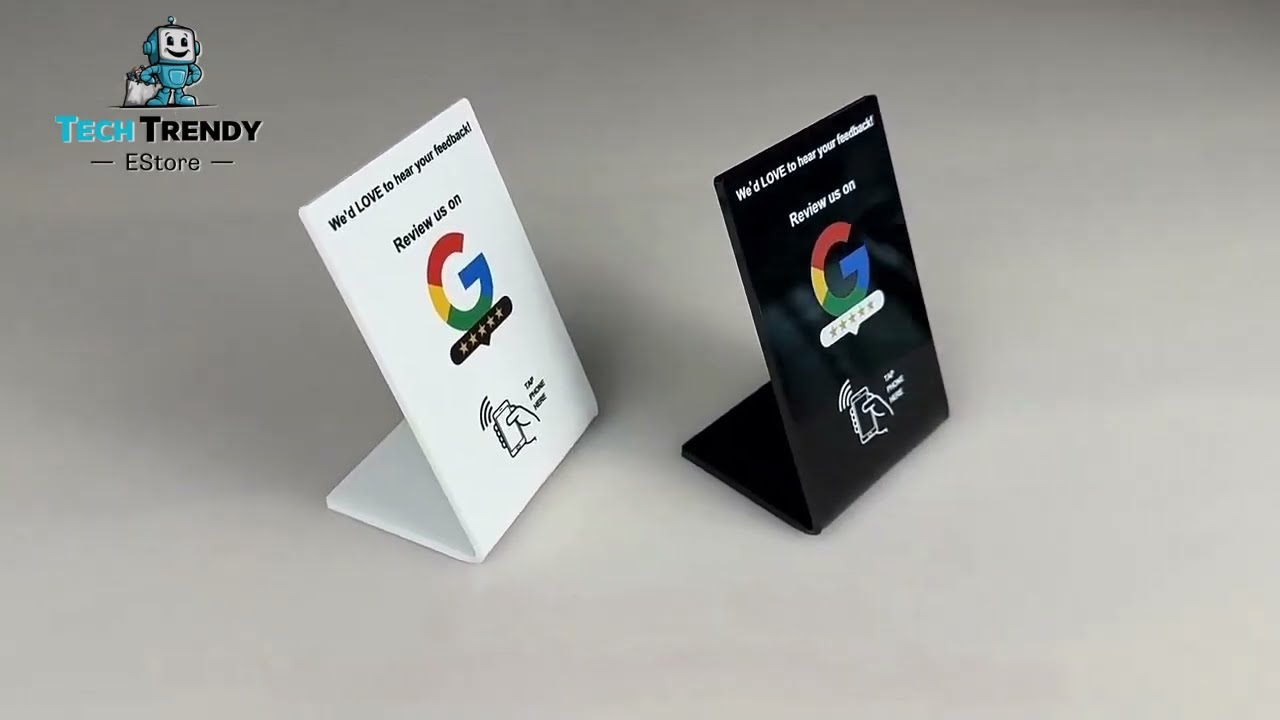 Boost Your Business with Google Review NFC Stand: Get More Reviews Now!