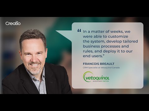 Veterinary Giant Vetoquinol Embraces Digital Transformation with Creatio Across 24 Countries
