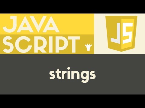 Working With Strings | JavaScript | Tutorial 7