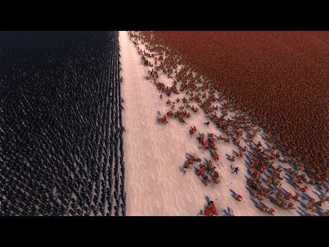 20.000 BATMAN vs 20.000 SPARTANS - Ultimate Epic Battle Simulator