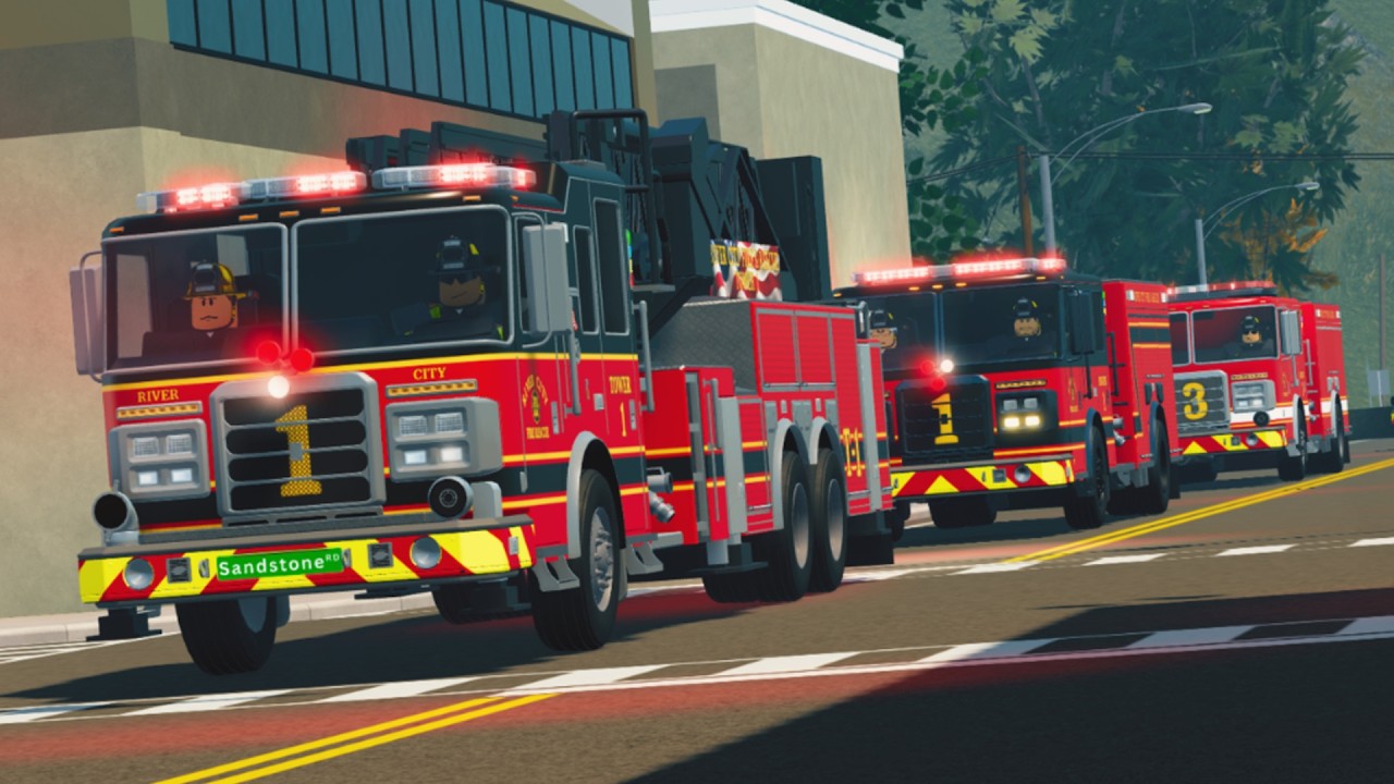 RCFR Respond to Massive Courthouse Fire!