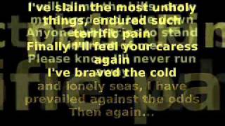 As You Wish - Alesana Lyrics